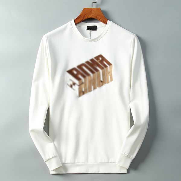 

fends pullover three-dimensional letters simple pattern hoodies fashion bright color famous brand shirt leisure clothes, Black