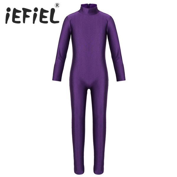 

iefiel child kids girls ballet dance gymnastics leotard jumpsuit unitard dancewear party cosplay costume ballet leotard dress, Black;red