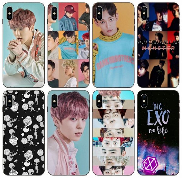 

[tongtrade] tpu kpop exo lucky one dominantcase case for apple iphone 11 pro max x xs 8s 7s 6 5 samsung s7 s8 s9 s10 plus honor 7 lg g2 case
