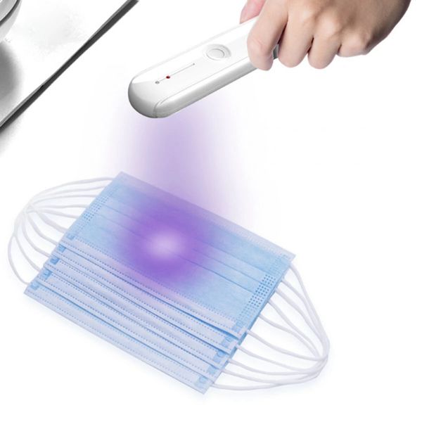 Desinfecção UV Lamp Lâmpada LED Handheld portátil UV Esterilização Light Stick Esterilizador UV Lamp