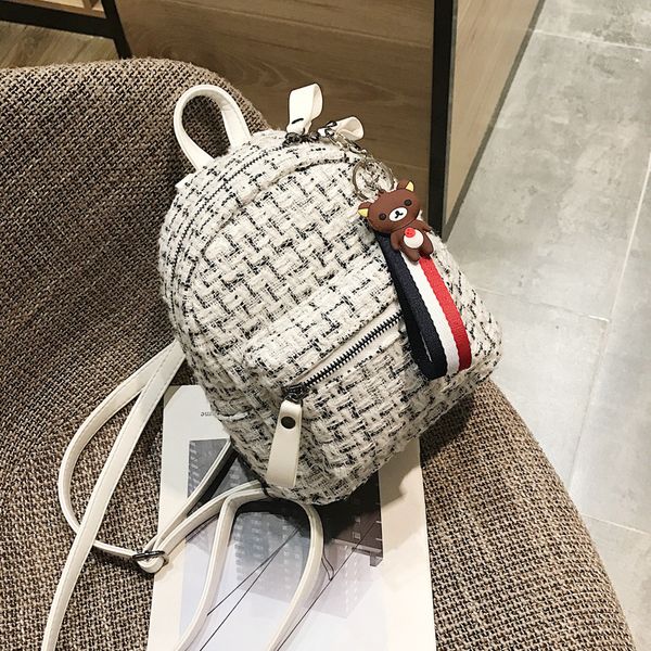 

autumn worsted both shoulders package ma'am travel small backpack