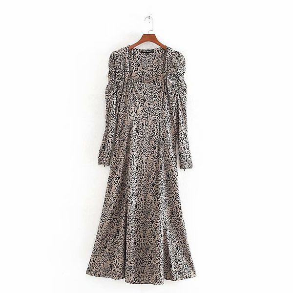 

cc45-9527 dynamic print dress leopard women dress vestidos de verano summer, White;black