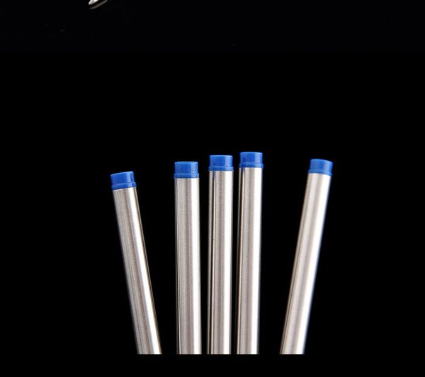 

оптовая продажа металла спираль шар воды перо ядро замена пера ядро на водной основе пополнения с шелковым ртом 15 шт, Black;red