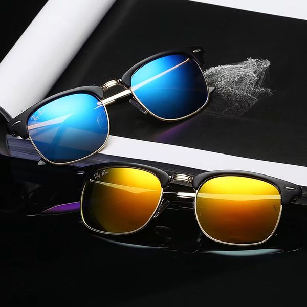 

metal frame mens designersunglasses luxury sunglasses designerglass for mens adumbral glasses uv400 brand colors with box rhfgs, Blue;gray