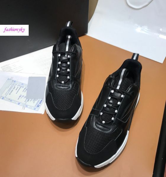 

2020selling calfskin 3 meters material men's and women's fashion casual shoes 36-45 n27, Black