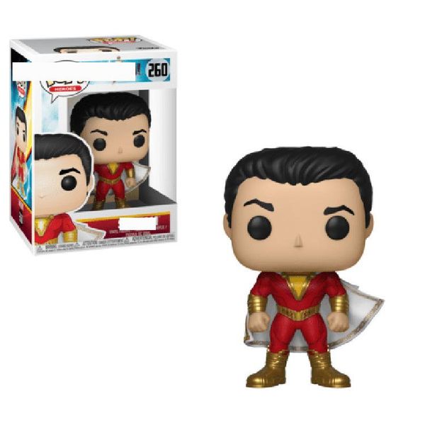 

xmas gift funko pop thunder shazan shazam superhero movie anime action figure 260 dc decoration for boys hero gift