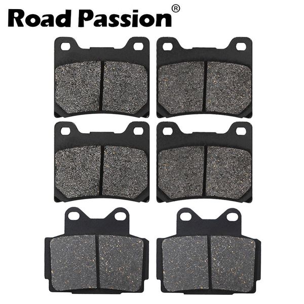 

motorcycle front and rear brake pads for yamaha fz400 fz 400 n 1985 fzr400 fzr 400 genesis 1986 fz600 fz 600 87-88