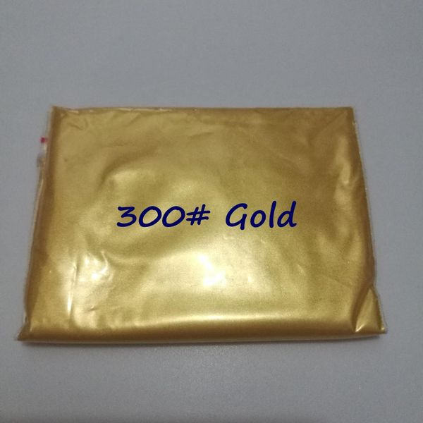 

50g 300 gold natural pearlescent mica powder pigment metallic dye for nail cosmetic polish, soap making, Silver;gold