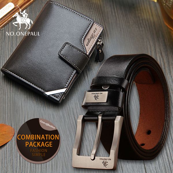 

set/sets suit explosion models black buckle casual wildbrand new fashion genuine men belt anti-rust alloy button y200520, Black;brown