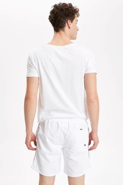 

defacto man swimwear woven swimming short j4028az19hswt34, White;black