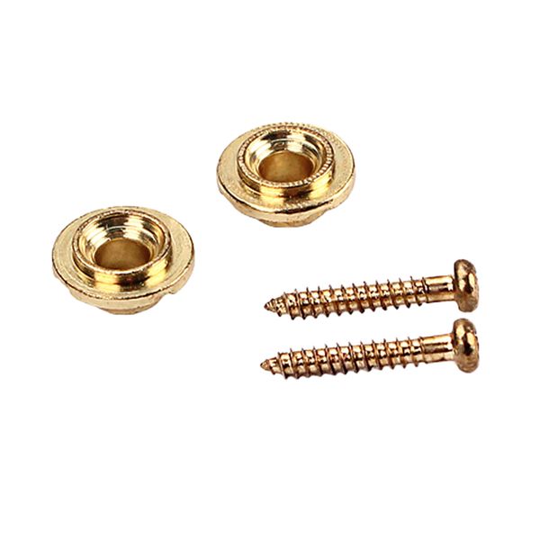 

set of 2 diy copper guitar string retainers for strat/tele electric guitar parts