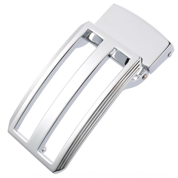 

smooth classic leather ly35-0302 men's belt smooth classic men's buckle leather belt buckle ly35-0302, Slivery;black