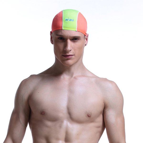 

2019 swimming cap waterproof no-slip swimming cap  hat swimsuit swiming pool bonnet de bain sport caps