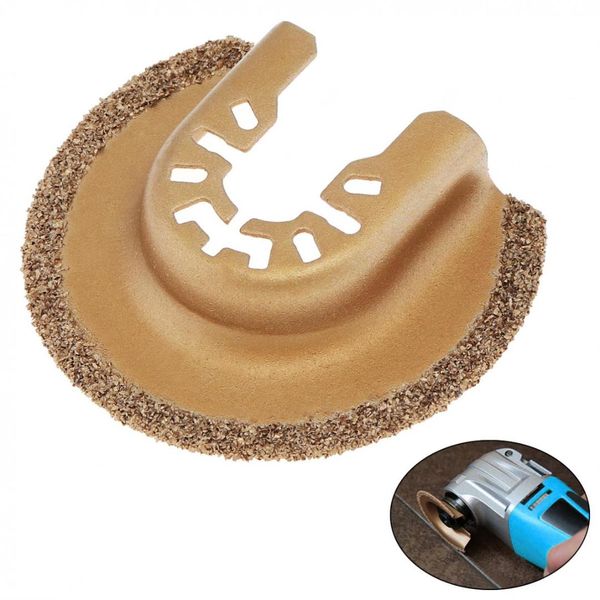 

65mm gold cemented carbide semicircular saw blade power tool accessories fit for wood / sheet grinding / pvc /nail cutting