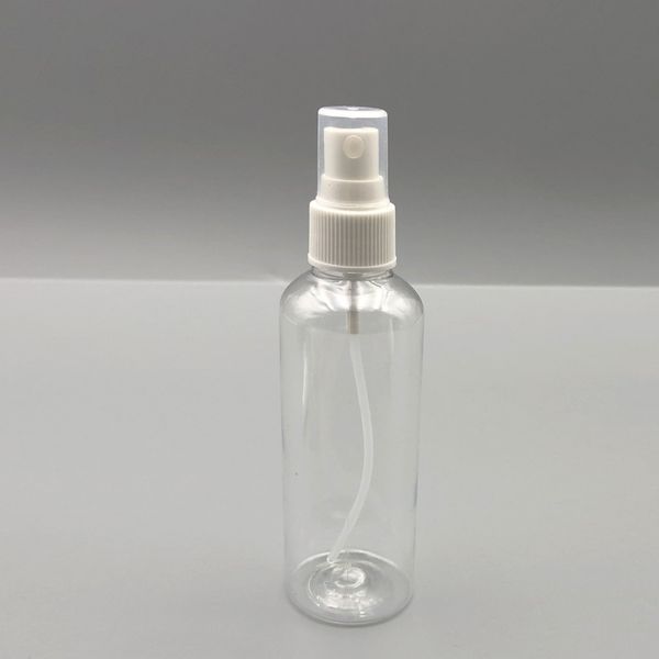 Garrafas de pulverizador, 3,38oz / 100ml garrafa vazia, mini tamanho de viagem Spray garrafa acessórios recipiente recipiente névoa garrafas claras de viagem claras