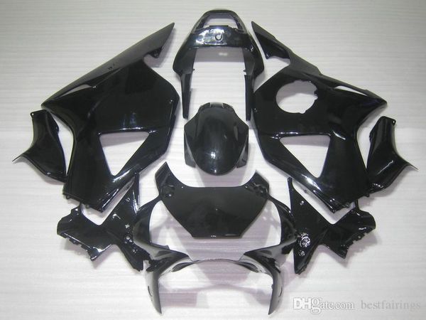 Conjunto de carenagens para Honda CBR900RR 2002 2003 CBR954 Kit de carenagem preto brilhante 02 03 CBR954RR CBR 954RR QQ26