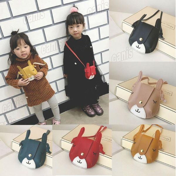 New Cute Kids Girls Mini Crossbody Bags Gift PU Borsa a tracolla per bambini Borsa a tracolla Lovely Wallet