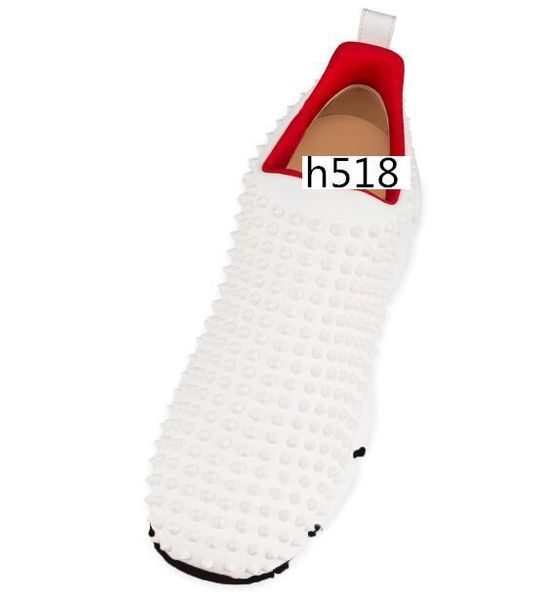 

с коробкой krystal spike sock donna плоские неопреновые кроссовки дизайнерские роскошные мужские красные подошвы обувь 4, Black