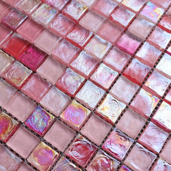 Sugar Red Rose Pink Rainbow Stained Glass Mosaic Tile Backsplash Cgmt1905 Crystal Bathroom Kitchen Wall Uk 2019 From Sophie Charm