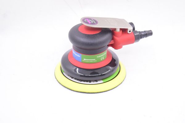 

pneumatic sanders air tools random palm orbital sander daul action polisher 5 inch circle round pad 125mm 41301