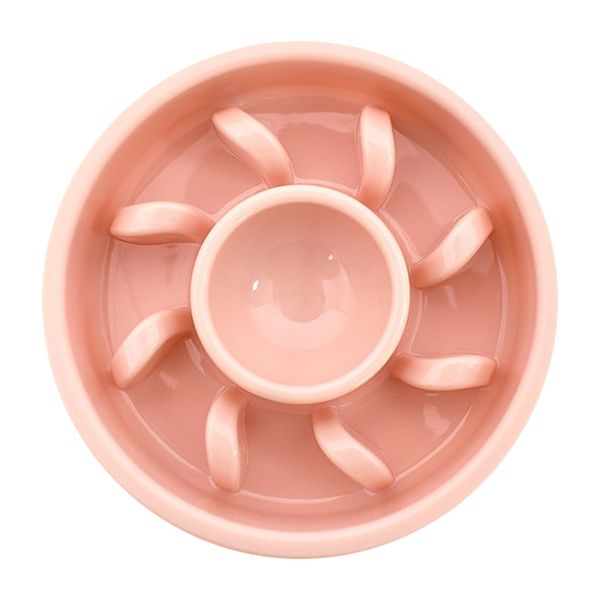 

dog food pet pet anti-gulping slow bowls for medium dogs cat puppy kitten