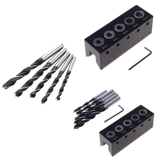 

90 degree angle guide drill doweling jig straight hole locator woodworking tool h7ed