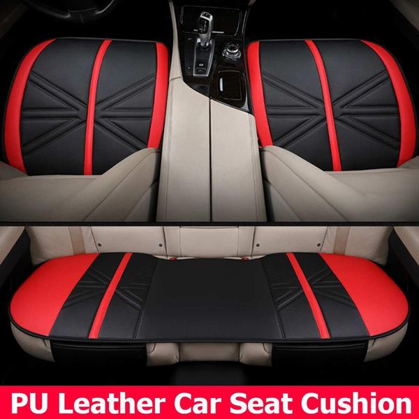 

accessories car seat covers pu leather seat cover automobiles universal auto interior cushion four season protect set chair mat