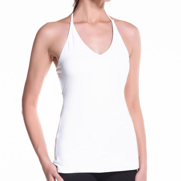

women lady yoga vest solid color quick drying breathable for fitness sport summer ya88, Black;blue