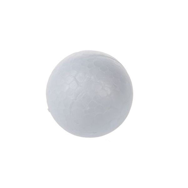 

10 x modelling craft polystyrene foam ball sphere decoration 4cm - white
