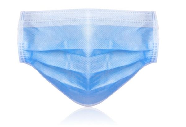 

dhl ship blue prevent 10 30 50 100 1pcs party mask blue face non woven 3 layer filter dust mouth nose proofoutlet qkza