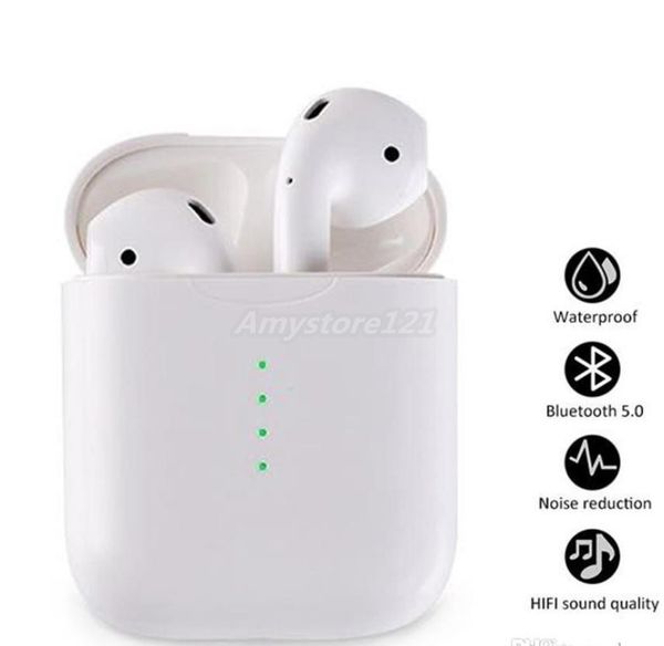 

I10 TWS Мини Беспроводные Наушники Bluetooth 5.0 Спорт Бас Водонепроницаемый Ipx5 С Микрофоном Наушники Наушники Для Android IOS Телефон