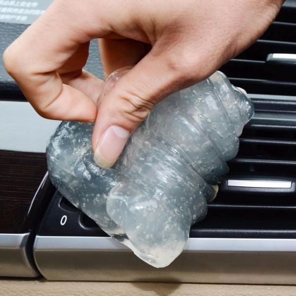 

car glue gum gel air conditioner outlet vent interior dust dirt cleaner ja10