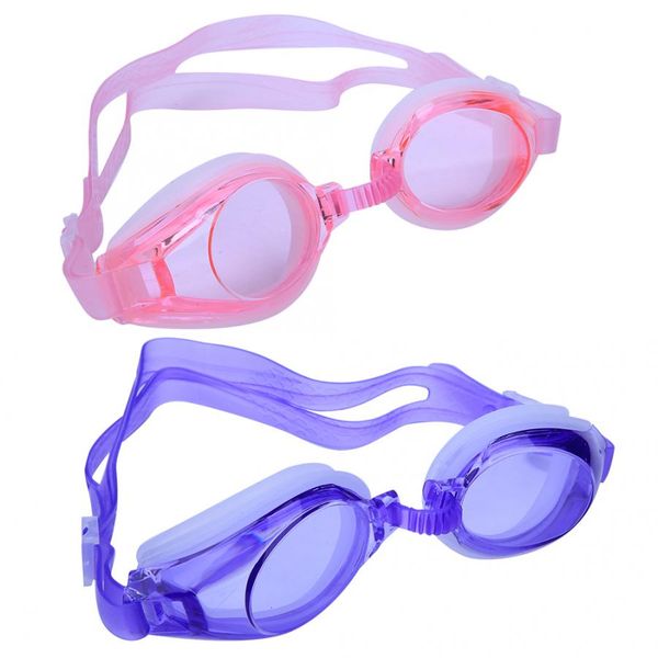 

1 pair adults swimming goggles large frame swimming glasses anti-fog waterproof eyes protection swim goggles with earplug