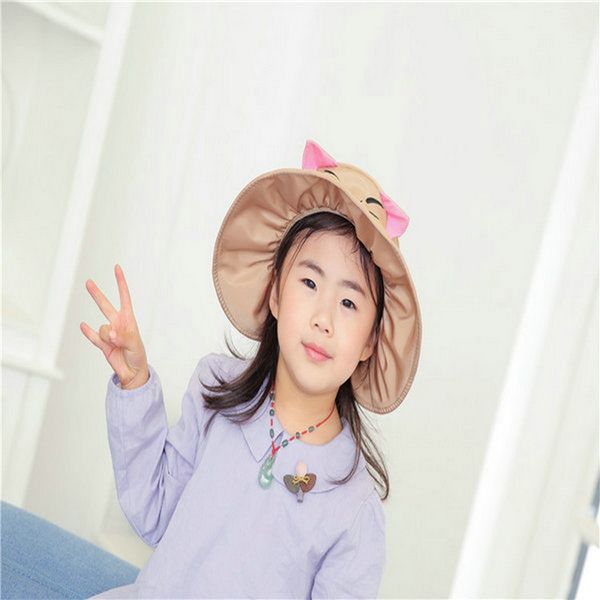 

cartoon hat for kid весёлые шлемов ведра silver малыша девушки bucket hat героев мультфильмов с очками buckethats для молодежи jyrlf, Yellow