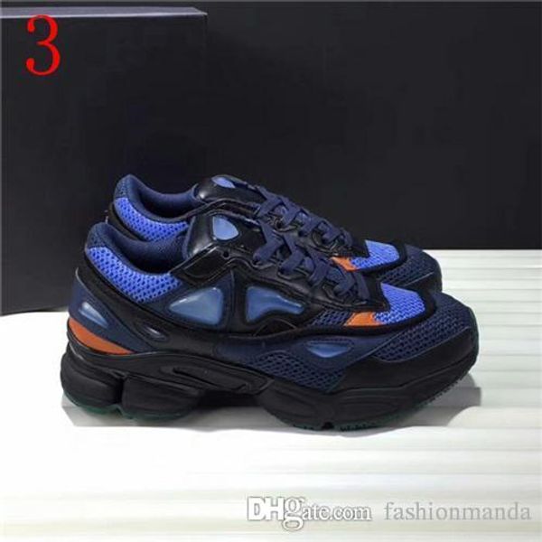 

WHOLESALE 2018 RAF SIMONS CONSORTIUM OZWEEGO 3 CASUAL SHOES SNEAKERS WITH R LOGO FOR MEN WOMEN 2018 RED BLACK SNEAKERS