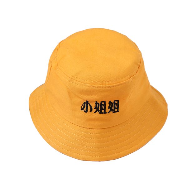 

children's panama fisherman hat chinese pattern summer hat style cotton fisherman beach for girls and boys 2-8 years