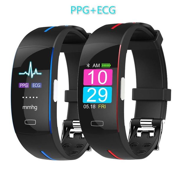 

умный браслет p3 цвет h66 кровяное давление smartband монитор сердечного ритма ppg экг activit фитнес-трекер интеллектуальный браслет