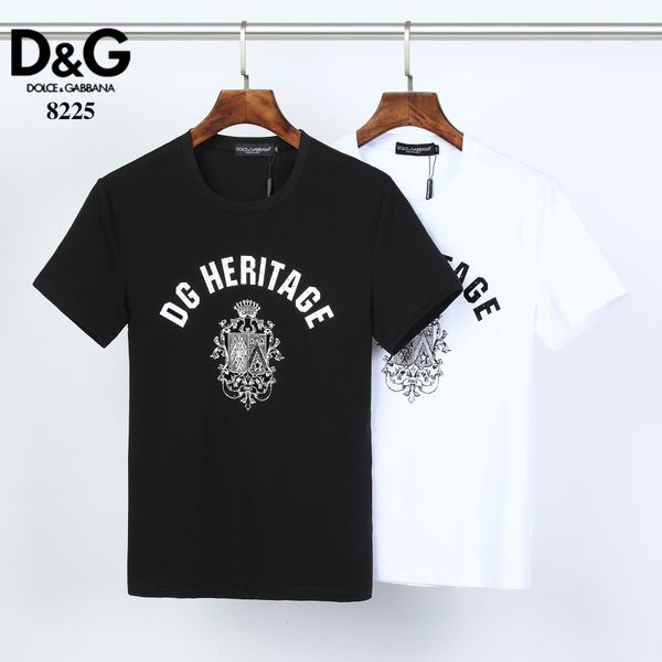 

luxury fashion t shirt men's summer fashion trend letters face print casual men's and women's t shirt, White;black