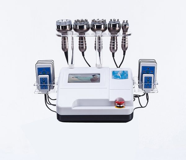 

40k ultrasonic cavitation slimming machine multipolar rf 8 pads lllt lipo laser vacuum liposuction skin care salon spa