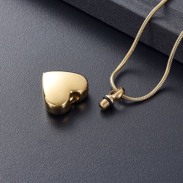 

ijd7010 custom engraving blank heart cremation pendant hold love ones' ashes, loss of love memorial urn cremation jewelry, Silver