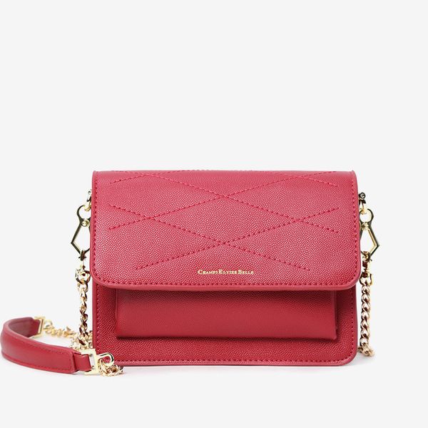 

small ck bag woman 2019 mori small square package oblique satchel concise organ chain package luxury handbags temperament goddess