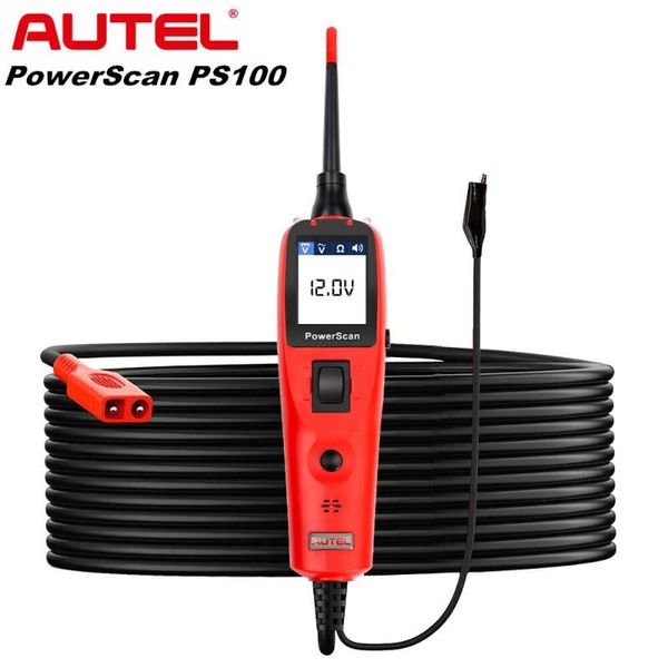 

autel powerscan ps100 auto electrical circuit avometer tester system diagnostic