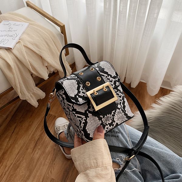 

retro serpentine square crossbody bags for women 2019 luxury handbags women bags designer pu leather shoulder female purses