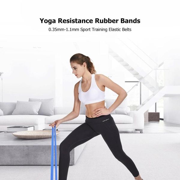 

5pcs yoga resistance bands stretching rubber loop exercise fitness equipment strength training body strength training