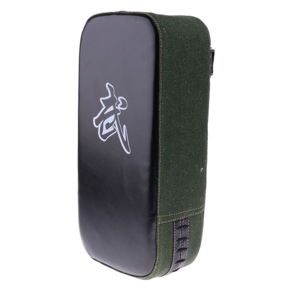 

pu leather muay thai mma martial art boxing karate taekwondo kick target punching bag pad shield training