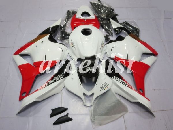 

4 gifts new abs full fairings kits fit for honda cbr600rr f5 2009 2010 2011 2012 09 10 11 12 bodywork set white red gloss