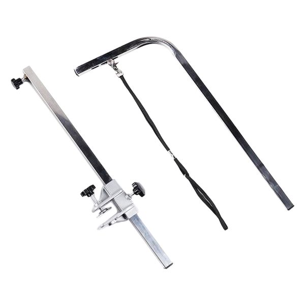 

47inch pet dog grooming arm support telescopic w/ sling suspender universal