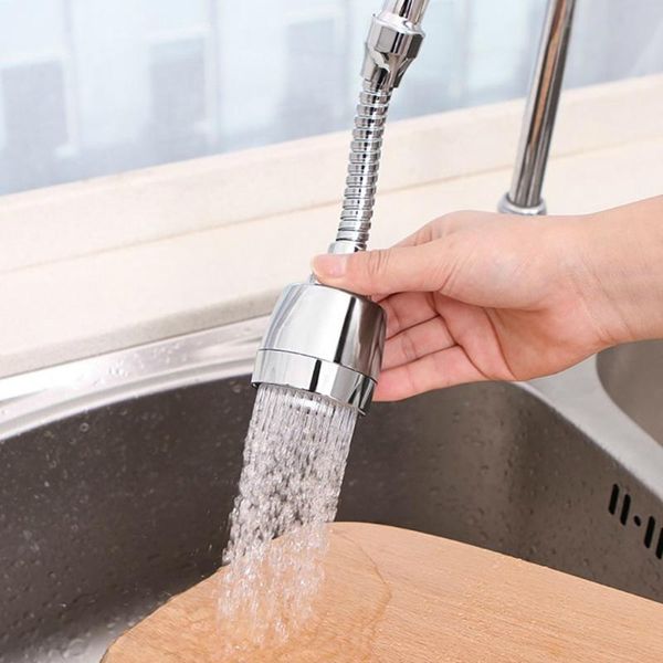 

4pcs 360 stainless selling flexible faucet sprayer turbo sink faucet sprayer jet kitchen extension accessories #yjp