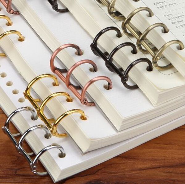 

metal paper clip. diy notebook metal clips gold silver black bronze