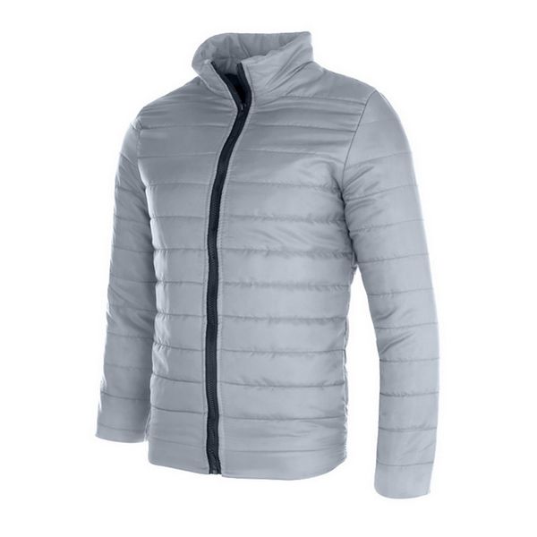 

stand collar basic jacket warm patchwork parka winter cotton outwear casual zipper jackets manteau homme hiver 2019 male, Black;brown